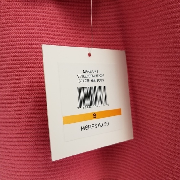 NEW Ellen Tracy S Ribbed Knit Pullover Sweater in Pink - Picture 6 of 8